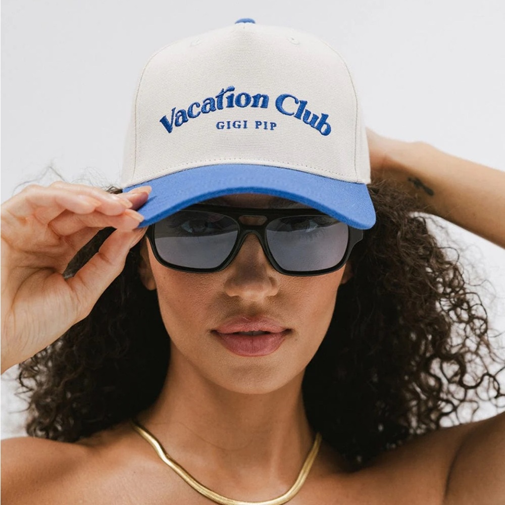 Gigi Pip Vacation Club Trucker Hat